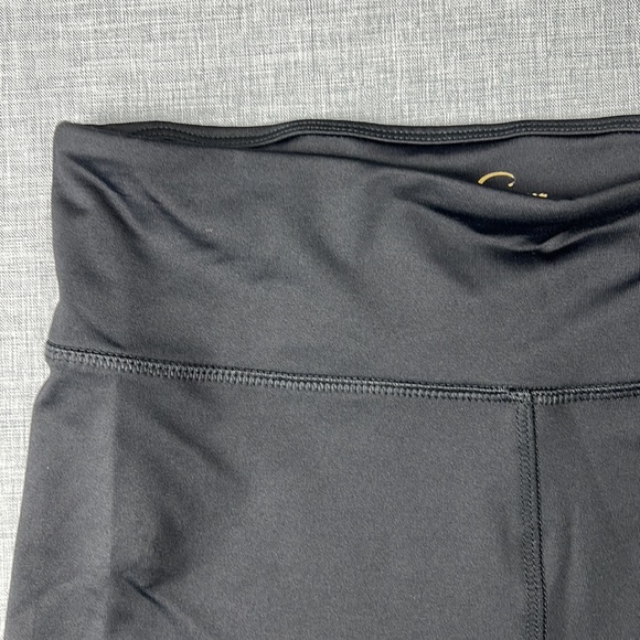 Black Compression Active Shorts by Jessica Simpson The Warm Up Size Medi… - Picture 3 of 6